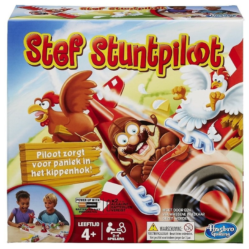 MB/Hasbro Stef de Stuntpiloot spel - Top Merken Winkel